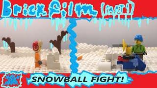 LEGO Winter | SnowBall Fight Stop-Motion! (Part 1)