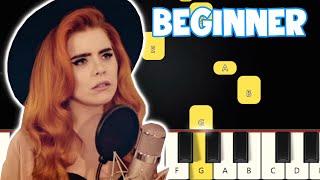 Only Love Can Hurt Like This - Paloma Faith | Beginner Piano Tutorial | Easy Piano