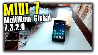 Обзор прошивки MultiRom MIUI 7 (7.3.2.0) на Xiaomi Redmi Note 2