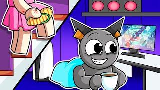 GRAY Gamer and The Secret Room in Roblox Incredibox Sprunki & Italian Brainrot | Friends Sprunki