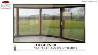 Curved Sliding Glass Doors by Balcony Systems Solutions - www.Balconette.co.uk