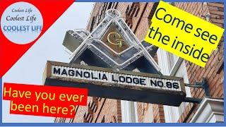 Inside Tour - Magnolia Lodge #86 - Blakely GA