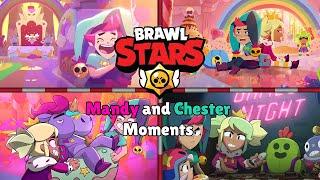 Brawl Stars - Every Mandy and Chester Moments