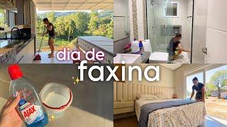 DIA DE FAXINA PELA CASA | minha limpeza completa 🫧🪣