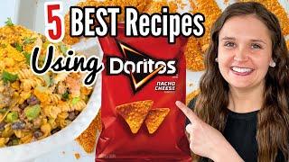 5 Amazing Ways To Use DORITOS | Tasty & Easy Dorito Dinner Recipes!