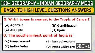 Geography | Indian geography questions and answers | Top 30 mcqs On Geography of india