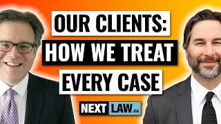 Nextlaw.ca Clients - How we treat our clients