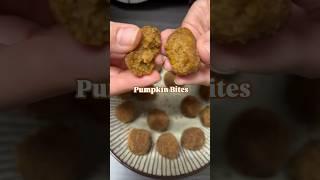 Pumpkin Bites - Gluten + Dairy Free - 4 Ingredients! #pumpkinrecipes #healthyrecipes #drbobbacon