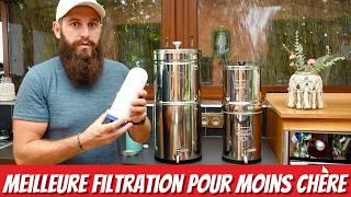 Filtre à eau Pure Filters : La Meilleure Alternative au Filtre Berkey pour la maison.