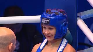 Екатерина Пальцева Россия VS Рабаб Чеддар Марокко. Чемпионат мира по боксу среди женщин 2019.