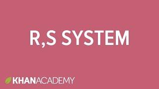 R,S system | Stereochemistry | Organic chemistry | Khan Academy