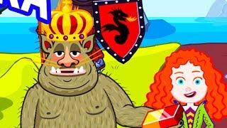 Играем как ТОРГОВЫЙ ЦЕНТР в Pepi Tales KINGS CASTLE #2 Мультяшная игра для детей детское видео