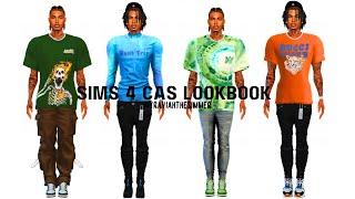 Sims 4 Male CAS Urban Lookbook Part 4 | CC Links