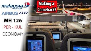 How Good is Malaysia Airlines' A330 Economy? |  Perth to  Kuala Lumpur