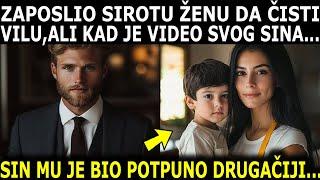 MILIONER ZAPOSLIO SIROMAŠNU ŽENU DA ČISTI VILU, ALI KAD JE VIDEO DA JE DOVELA SA SOBOM SINA KOJI...