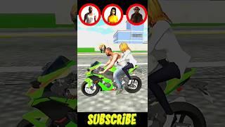 All Character Survive  Indian bike driving 3D #shorts #gaming #gta