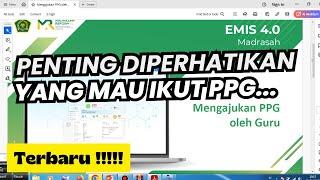 Penting Untuk Diperhatikan Bagi yang mau ikut PPG !!!