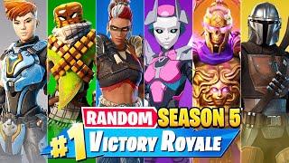 The *RANDOM* SEASON 5 Challenge in Fortnite!