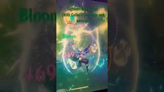 Tighnari Burst Test with Collei's Artifacts and Weapon (cause I don't have a good build for him lol)