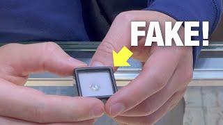 How This Guy Got SCAMMED with a FAKE DIAMOND 