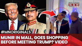Pakistan Asim Munir In US Mall, Goes Shopping Before Meeting Trump? Netizens React | Watch Video