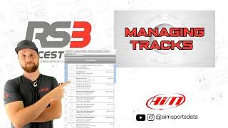 Managing Tracks | AiM Tech Tips