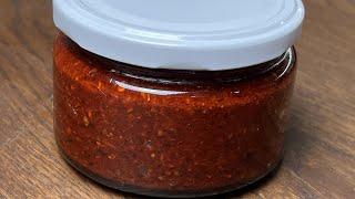 Spicy Lazjan sauce. Uighur jam. Juicy, spicy, oriental!