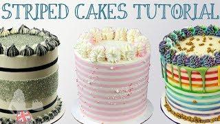 Cake Stripes | 4 Secrets For Perfect Stripes On Cakes