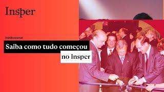 Quer saber como tudo começou aqui no Insper? Assista ao vídeo