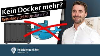 Kein Docker mehr für Synology? Was an den Gerüchten dran ist