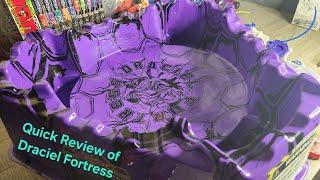 Quick Review of Beyblade Draciel Fortress