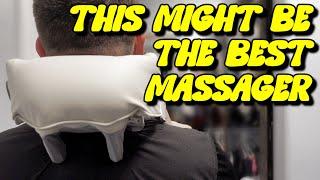 Wearable Neck & Shoulder Massager REVIEW This feels like I'm not alone in the room 