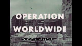 " OPERATION WORLDWIDE "  1959 U.S. AIR FORCE MILITARY AIR TRANSPORT SERVICE  MATS  PROMO  XD37015