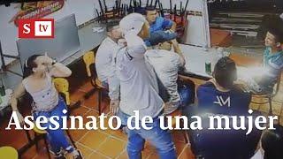 Video muestra el enfrentamiento previo al asesinato de una mujer en Floridablanca | Videos Semana