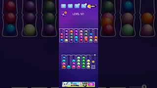 Ball Sort Level 121 Puzzle Color Sort Tatem Games Inc. All levels, #ballsortpuzzle