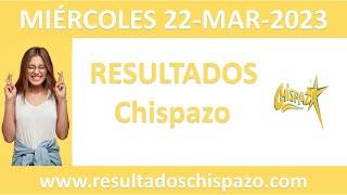 Resultado del sorteo Chispazo del miercoles 22 de marzo de 2023