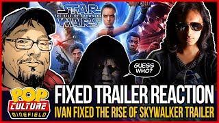 Star Wars Rise of Skywalker Trailer FIXED REACTION! | Pop Culture Minefield