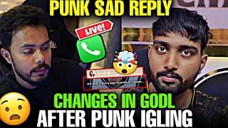 CHANGES IN GODL AFTER PUNK IGLING  || PUNK SAD REPLY ️ || #godlike #jonathan