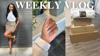 WEEKLY VLOG | a relaxing vlog | dining out, selfcare & unboxings | Octavia B