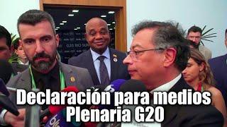  Las ideas de Petro que sacudieron el G20: ¿Cambiarán el mundo? 