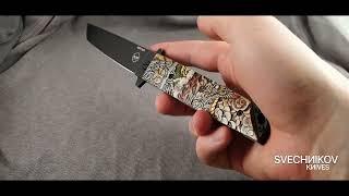 Brutalica Badyuk Tanto Knife Scales - Dragon Slayer (Svechnikov Knives)