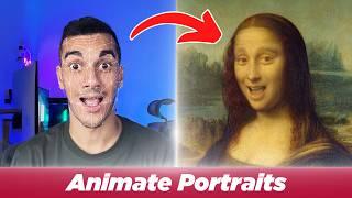 How to Bring Portraits to Life Using AI | ComfyUI LivePortrait Tutorial