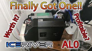 Iceriver AL0 Alephium Miner setup & profits atm