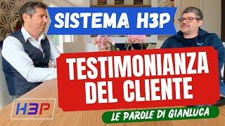 Termopompa TP2, termoarmadio e termoregolazione Smart Solar, Testimonianza del sistema H3P