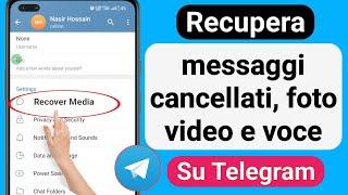 Come recuperare messaggi, chat, immagini e video di Telegram cancellati (novità 2023)