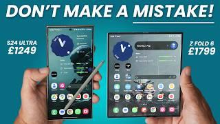 Galaxy Z Fold 6 vs Galaxy S24 Ultra - There's A Clear Winner