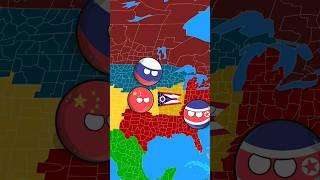 Mess with Ohio proved costly|#countryballs #geography #shortsfeed #viral