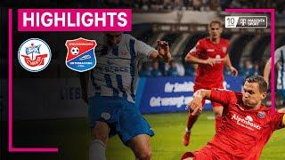 Hansa Rostock - SpVgg Unterhaching | Highlights 3. Liga | MAGENTA SPORT