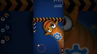 big snake V's small snake , #wormszone #snake #snakegame #ransanmoi #gaming #viralshort #007