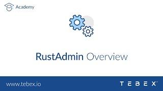 Tebex - RustAdmin Overview